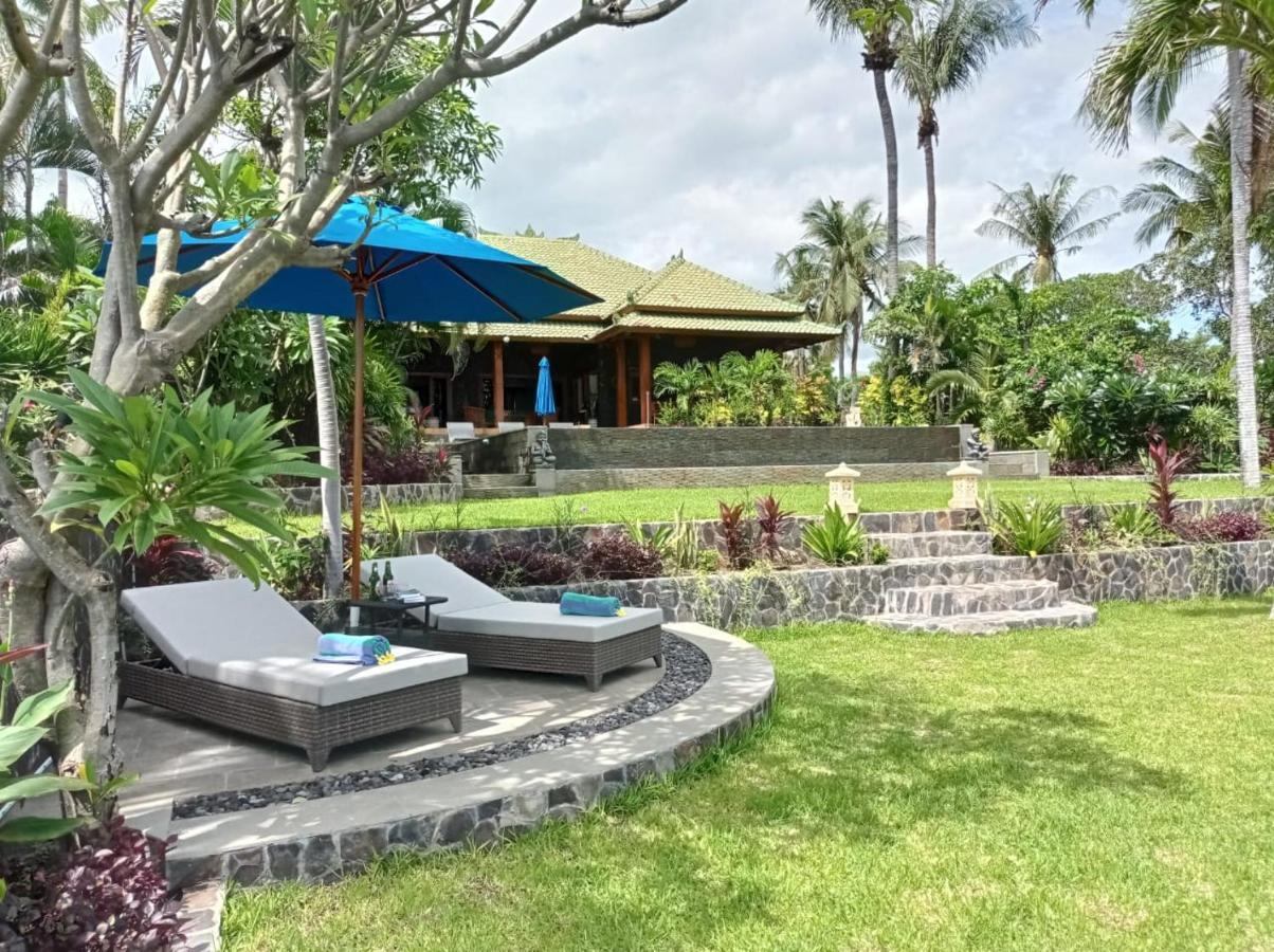 Absolute Beachfront, Paradise, 3Br Villa With Private Pool On 1200M2 Of Tropical Land Tulamben Zewnętrze zdjęcie