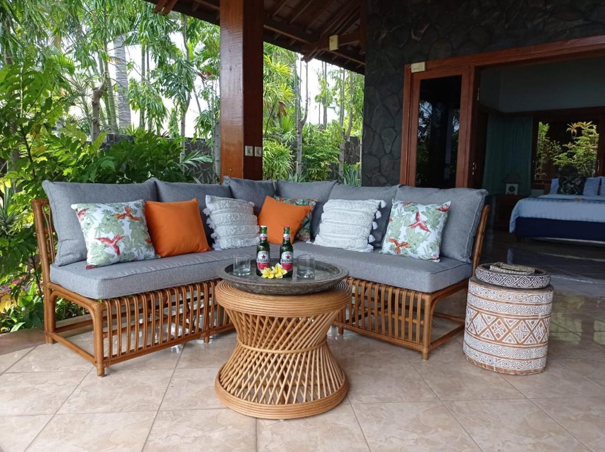 Absolute Beachfront, Paradise, 3Br Villa With Private Pool On 1200M2 Of Tropical Land Tulamben Zewnętrze zdjęcie