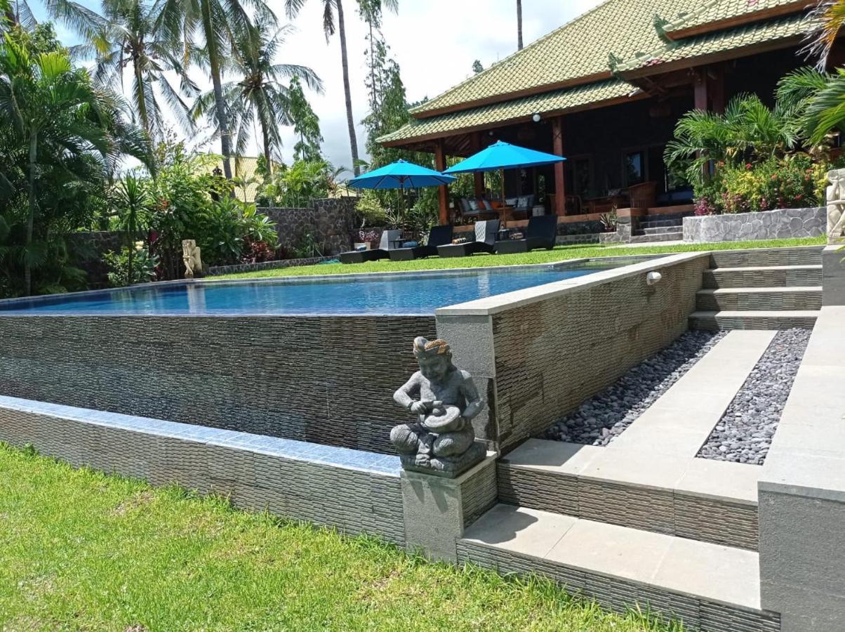 Absolute Beachfront, Paradise, 3Br Villa With Private Pool On 1200M2 Of Tropical Land Tulamben Zewnętrze zdjęcie